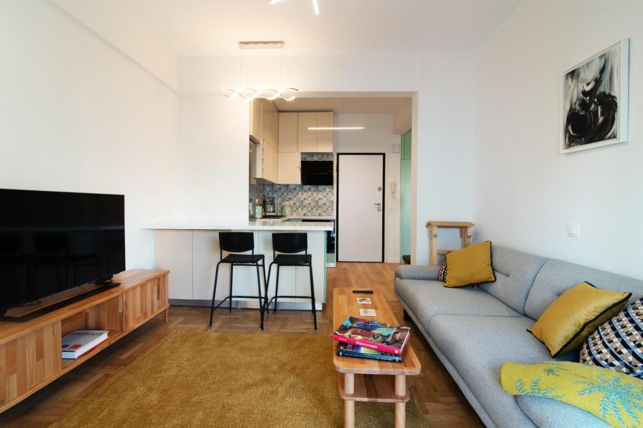 Luxury 1-Bedroom Apartment By The Sea In Atenas Exterior foto
